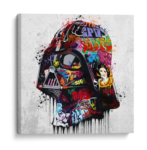 Vader Helmet Graffiti