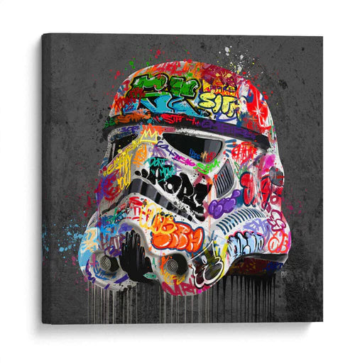 Stormtrooper Helmet Graffiti